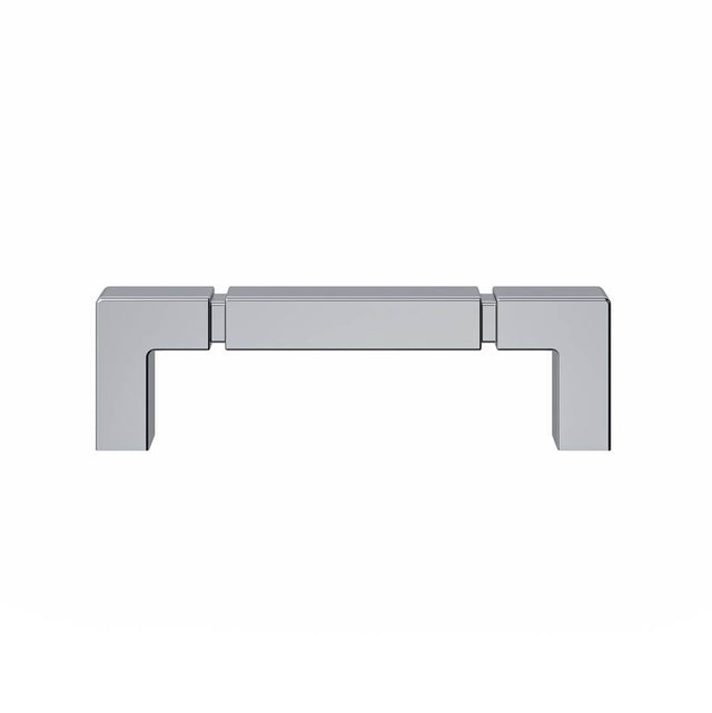 Top Knobs - Lawrence Pull 3 3/4 Inch (c-c) Polished Chrome - Polished Chrome