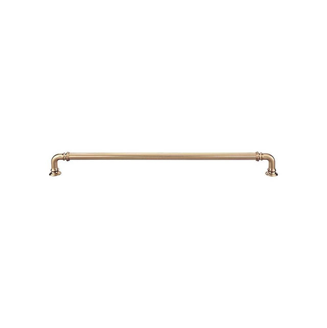 Top Knobs - Reeded Pull 12 Inch (c-c) Honey Bronze - Honey Bronze