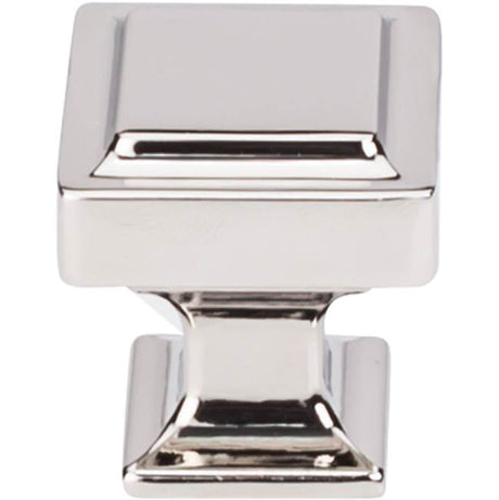 Top Knobs - Ascendra Knob 1 1/8 Inch Polished Nickel - Polished Nickel
