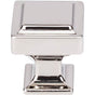 Top Knobs - Ascendra Knob 1 1/8 Inch Polished Nickel - Polished Nickel