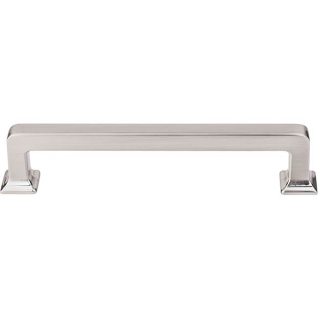 Top Knobs - Ascendra Pull 5 1/16 Inch (c-c) Brushed Satin Nickel - Brushed Satin Nickel