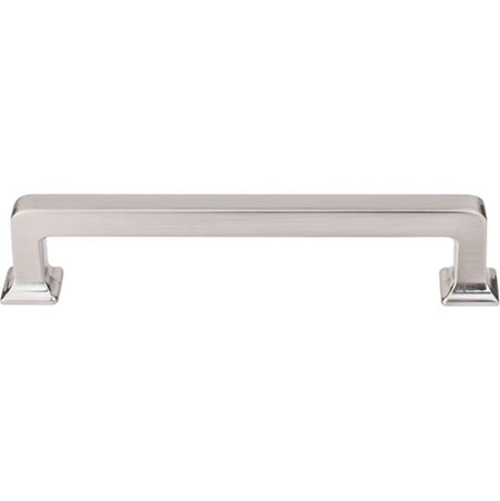 Top Knobs - Ascendra Pull 5 1/16 Inch (c-c) Brushed Satin Nickel - Brushed Satin Nickel