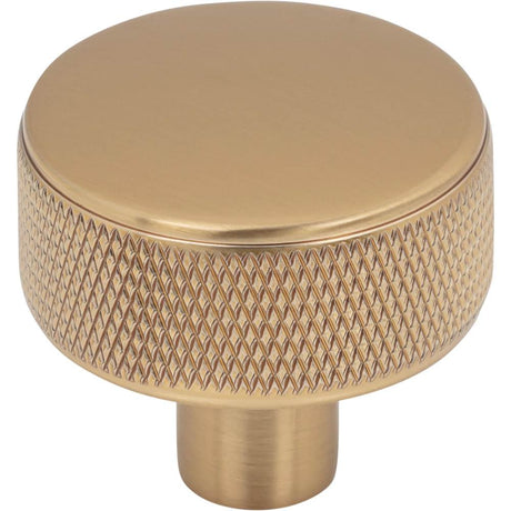 Top Knobs - Burnham Round Knob 1 1/4 Inch Honey Bronze - Honey Bronze