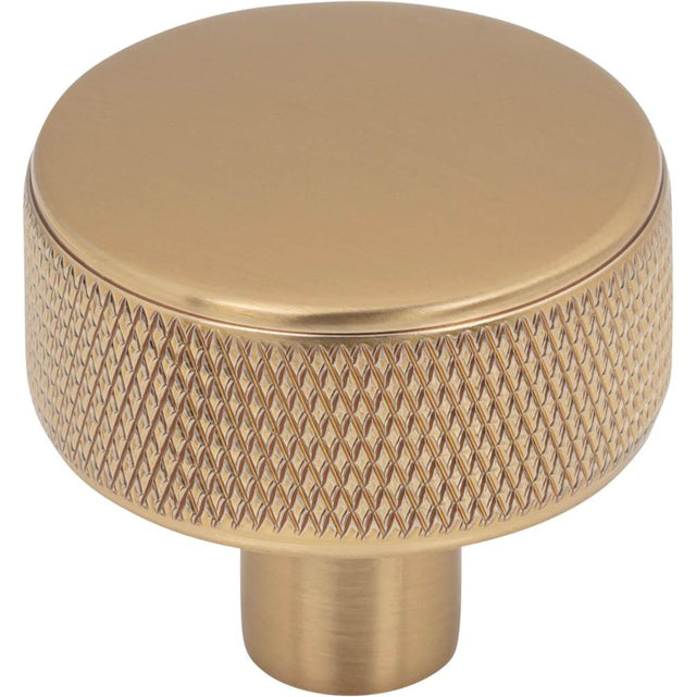 Top Knobs - Burnham Round Knob 1 1/4 Inch Honey Bronze - Honey Bronze