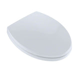 TOTO - TOTO SoftClose Slow Close Elongated Toilet Seat and Lid, Cotton White - Cotton White