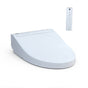 TOTO - TOTO C5 WASHLET+ Ready Electronic Bidet Toilet Seat with PREMIST and EWATER+ Wand Cleaning, Elongated, Cotton White - Cotton White