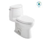 TOTO - TOTO UltraMax II One-Piece Elongated 1.28 GPF Universal Height Toilet with SS124 SoftClose Seat, WASHLET+ Ready, Ebony - Ebony
