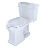 TOTO - TOTO Promenade II One-Piece Elongated 1.28 GPF Universal Height Toilet with CEFIONTECT, Cotton White - Cotton White