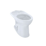 TOTO - Toto Drake II Universal Height Elongated Toilet Bowl With Cefiontect, Cotton White - Cotton White