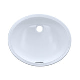 TOTO - Toto Rendezvous Oval Undermount Bathroom Sink With Cefiontect, Cotton White - Cotton White