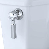 TOTO - TOTO Promenade II One-Piece Elongated 1.28 GPF Universal Height Toilet with CEFIONTECT, Cotton White - Cotton White
