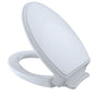 TOTO - TOTO Traditional SoftClose Slow Close Elongated Toilet Seat and Lid, Cotton White - Cotton White