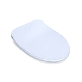 TOTO - TOTO SoftClose Ultra Slim, Toilet Seat and Lid, Cotton White - Cotton White