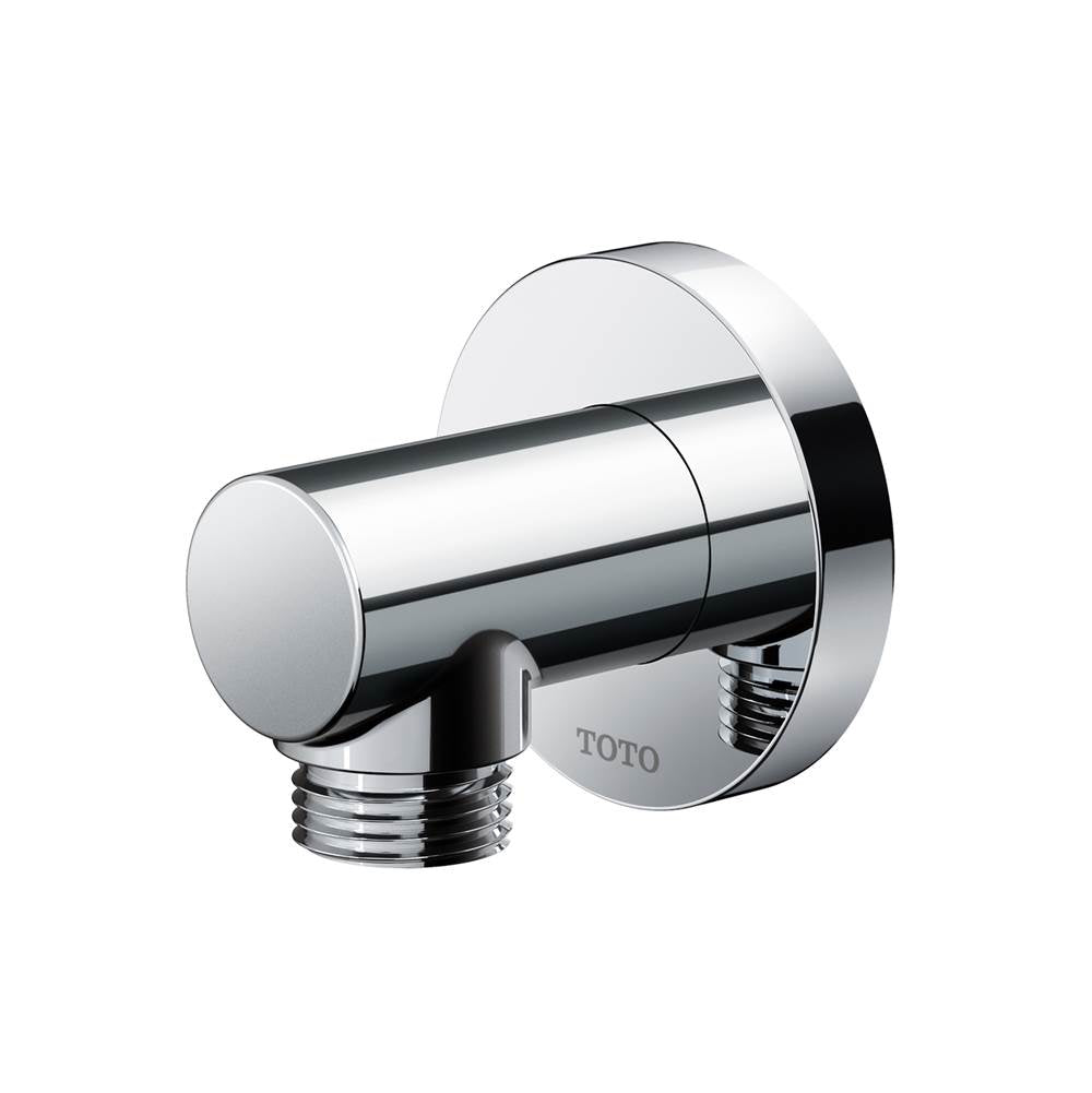 TOTO - Toto Wall Outlet For Handshower, Round, Polished Chrome - Polished Chrome