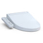 TOTO - TOTO C2 WASHLET+ Ready Electronic Bidet Toilet Seat with PREMIST and EWATER+ Wand Cleaning, Elongated, Cotton White - Cotton White