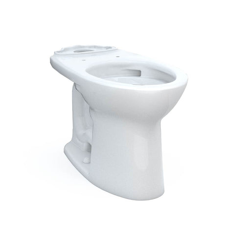 TOTO - Toto Drake Elongated Universal Height Tornado Flush Toilet Bowl With 10 Inch Rough-In And Cefiontect, Cotton White - Cotton White