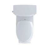 TOTO - TOTO Promenade II One-Piece Elongated 1.28 GPF Universal Height Toilet with CEFIONTECT, Cotton White - Cotton White