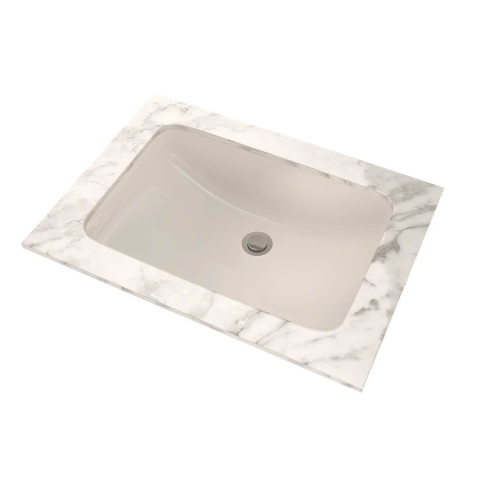 TOTO - Toto 19'' X 12-3/8'' Rectangular Undermount Bathroom Sink With Cefiontect, Sedona Beige - Sedona Beige