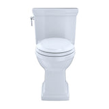 TOTO - TOTO Promenade II One-Piece Elongated 1.28 GPF Universal Height Toilet with CEFIONTECT, Cotton White - Cotton White