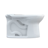 TOTO - Toto Drake Elongated Universal Height Tornado Flush Toilet Bowl With 10 Inch Rough-In And Cefiontect, Cotton White - Cotton White