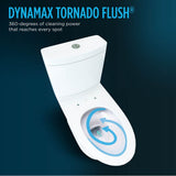 TOTO - Toto Aquia Iv One-Piece Elongated Dual Flush 1.28 And 0.9 Gpf Washlet+ And Auto Flush Ready Toilet With Cefiontect, Cotton White - Cotton White