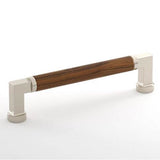Water Street Brass - Manor 8'' Walnut Appliance Pull - 3/4'' Spindle - Satin Brass - Satin Brass