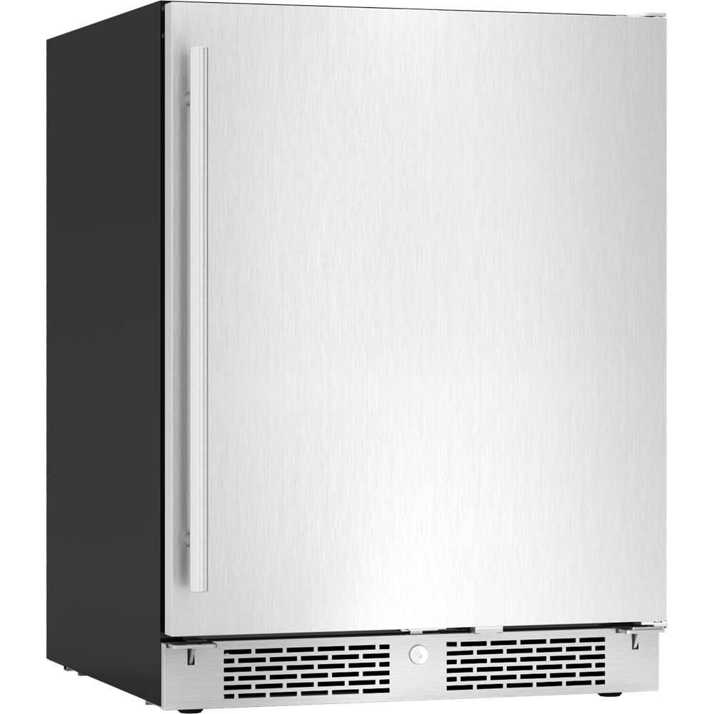 Zephyr - Presrv ADA Beverage Cooler, 24in Compact, SS, Reversible Door  and  Lock, 1 Zone - Stainless Steel