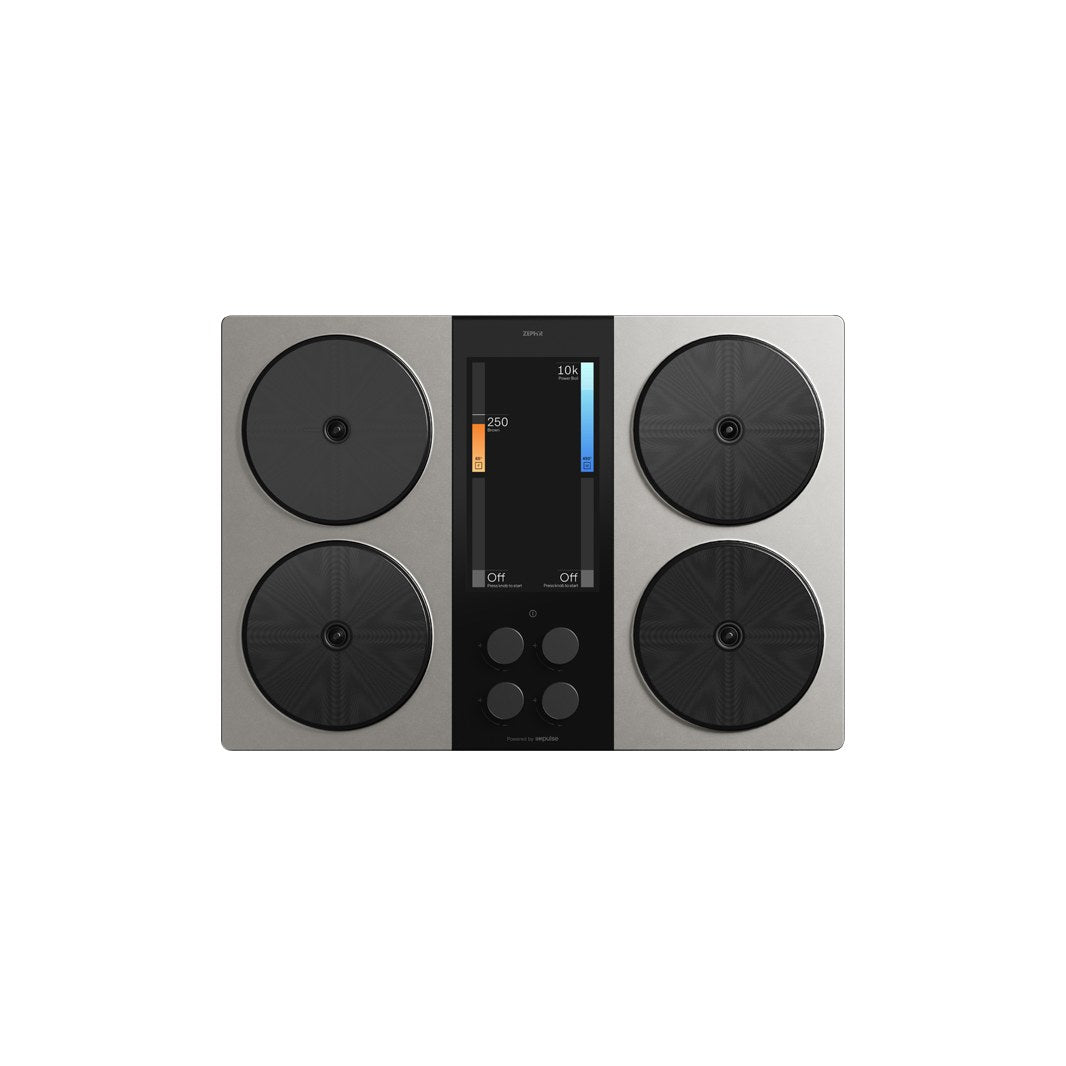 30" HyperCore Induction Cooktop, Charcoal, Battery Required